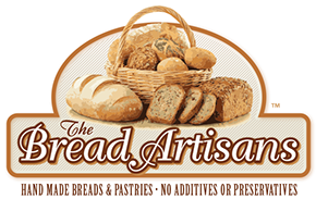 Logo and branding for The Bread Artisans fine breads and pastries in Florida.