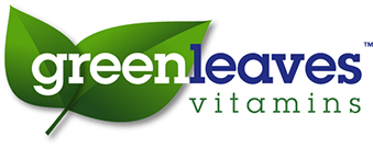 Logo design and corporate image design for Greenleaves Vitamins in the Netherlands.