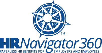 New logo designed for HRnavigator360, a software product from Accurate Insurance Solutions, Inc.