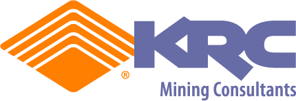 Logo design for KRC Mining Consultants of Sydney, Australia.