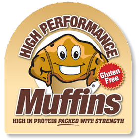 Logo design for High Performance Muffins of Florida.