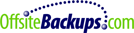 Logo designed for OffsiteBackups.com in California.