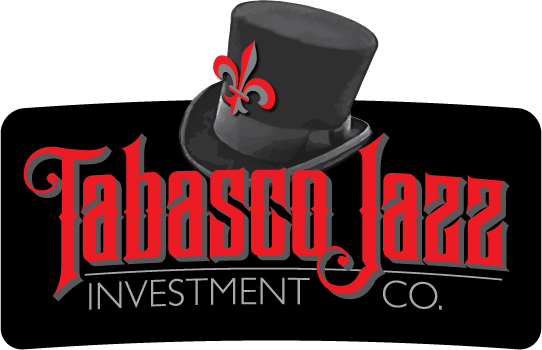 Logo design for Tabasco Jazz Investment Co. of Clearwater, Florida by Design Strategies, Inc.