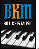 Bill Keis Music logo designed by Design Strategies, Inc.