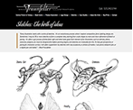 Web site design for Brad Fraunfelter Illustration in Glendale, California.