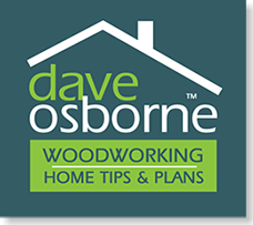 Logo design for DaveOsborne.com, woodworking, home tips and plans, based in British Columbia, Canada.