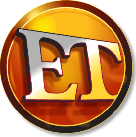 ET logo vector illustration