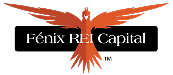 Logo design for Fénix REI Capital, a real estate investment company in Tampa Bay, FL.