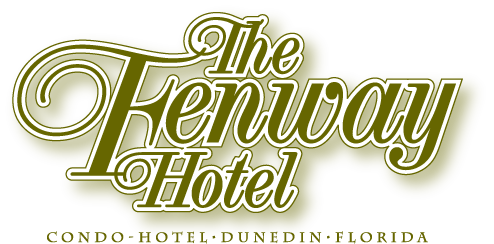 Logo designed for The Fenway Hotel in Dunedin Florida.