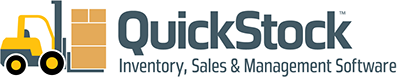 Logo design and branding created for QuickStock Inventory, Sales and Management Software of Florida.