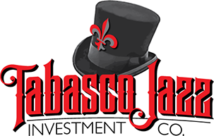 Logo designed for Tabasco Jazz Investment Co. of Clearwater, Florida.